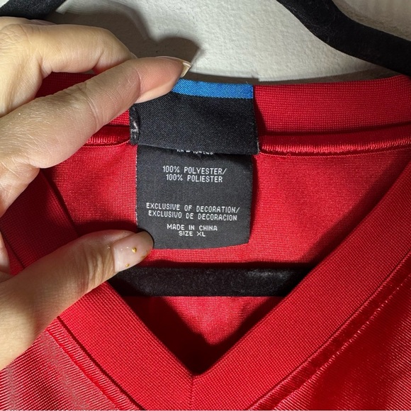 Wisconsin Badgers Red Football Jersey #27 NCAA - Picture 3 of 9